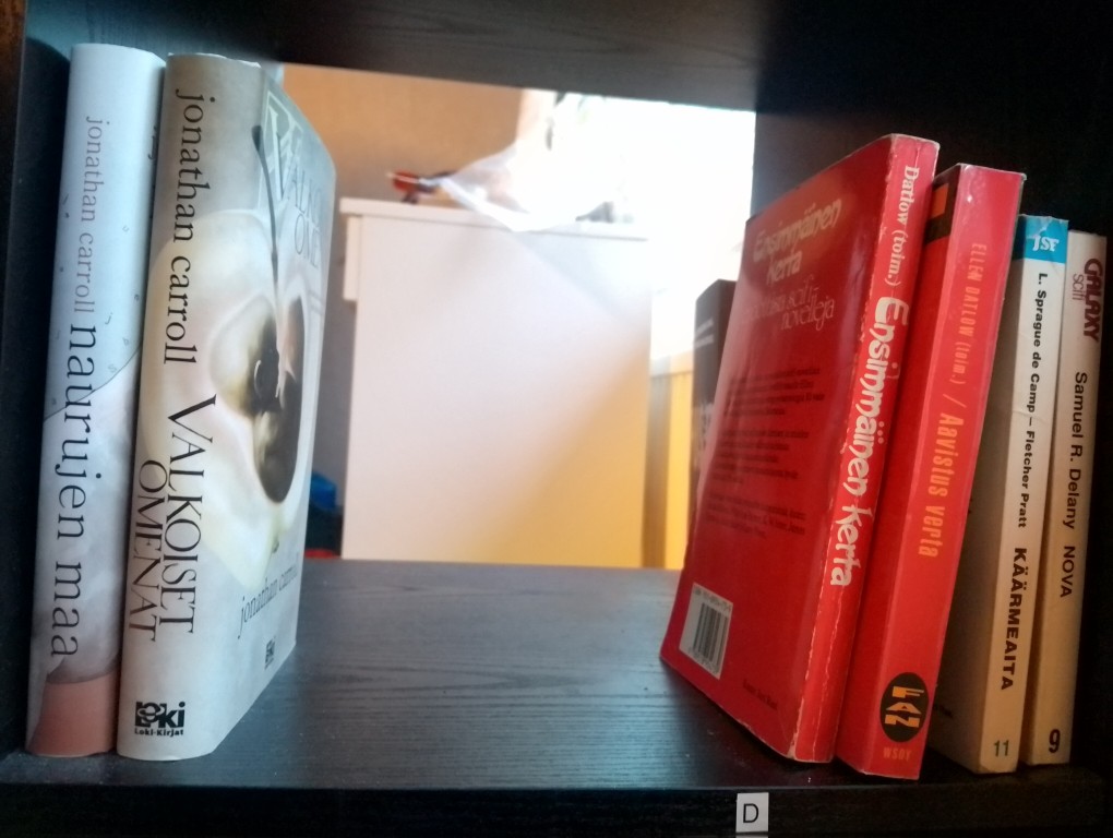 Kuva kirjahyllystä Jonathan Carroll – Samuel R. Delany