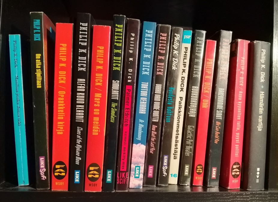 Kuva kirjahyllystä: Philip K. Dick