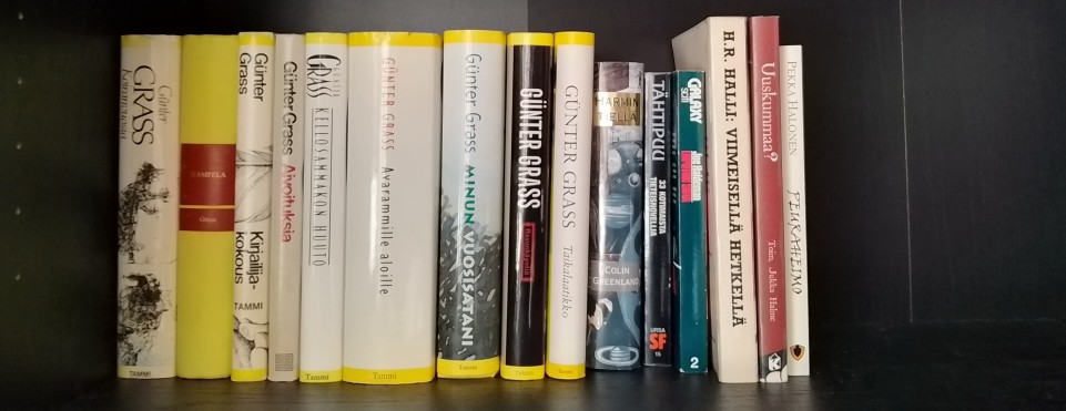 Kuva kirjahyllystä Günter Grass – Pekka Halonen